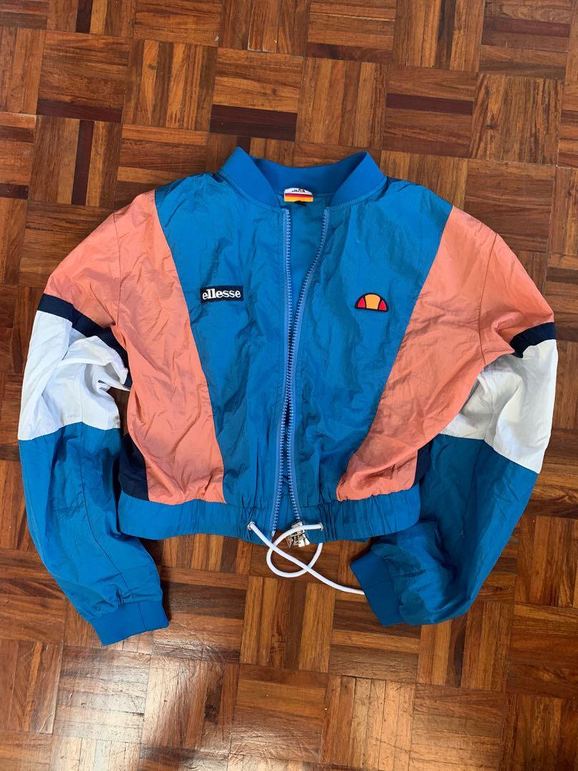Vintage Ellesse wind breaker jacket Women s Fashion Coats Jackets and Outerwear on Carousell