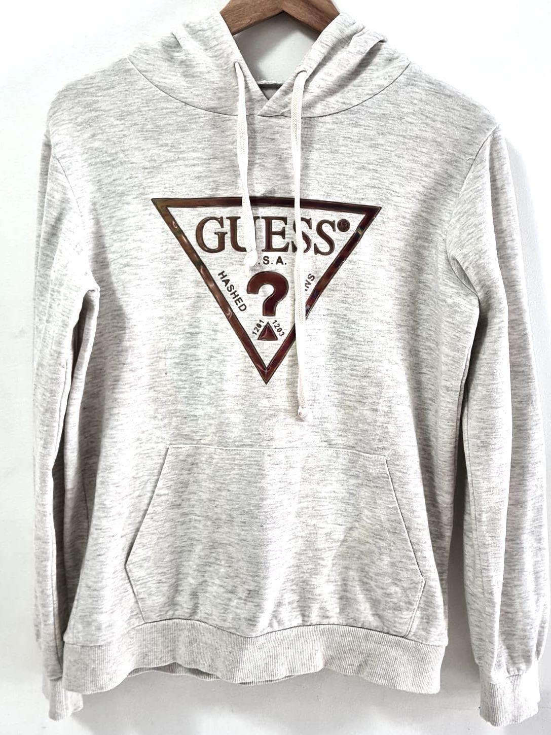 Vintage Guess Hoodie Sweater Men s Fashion Tops Sets Hoodies on Carousell