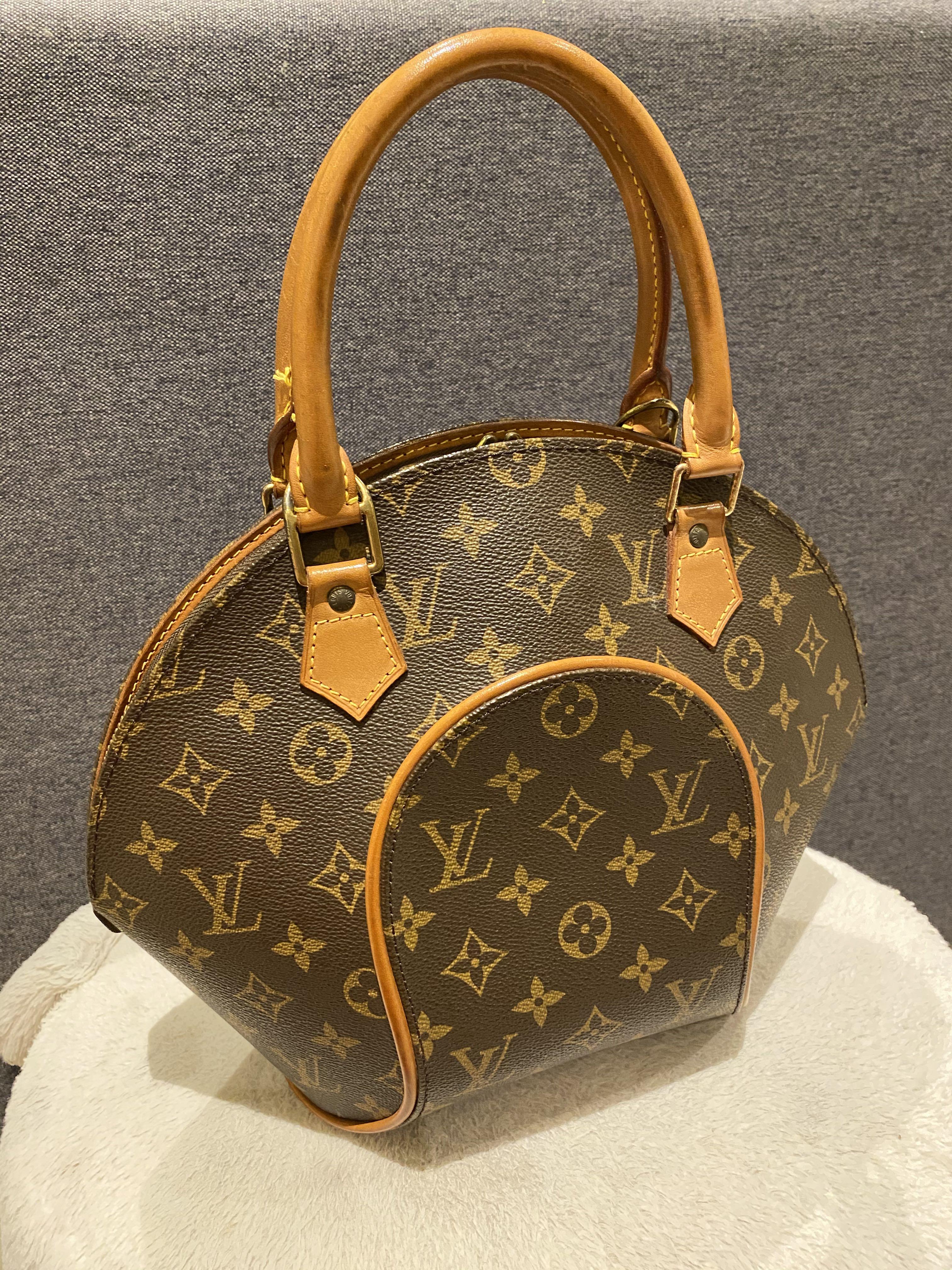 Just received this vintage Ellipse PM & I am in love 😍 Vachetta is  immaculate, hardware is shiny , leather is thick & crisp ! VINTAGE IS  AWESOME 🤎🤎 : r/Louisvuitton