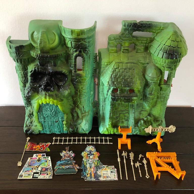Vintage Masters of the Universe Castle Grayskull Greyskull playset He