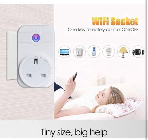 Visual Reference: Vlerhh Smart Home WiFi Smart Socket Power Meter Remote Control