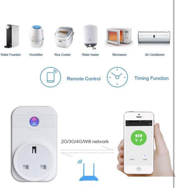 Vlerhh Smart Home WiFi Smart Socket Power Meter Remote Control Photo Inspiration