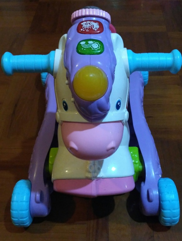 vtech unicorn ride on