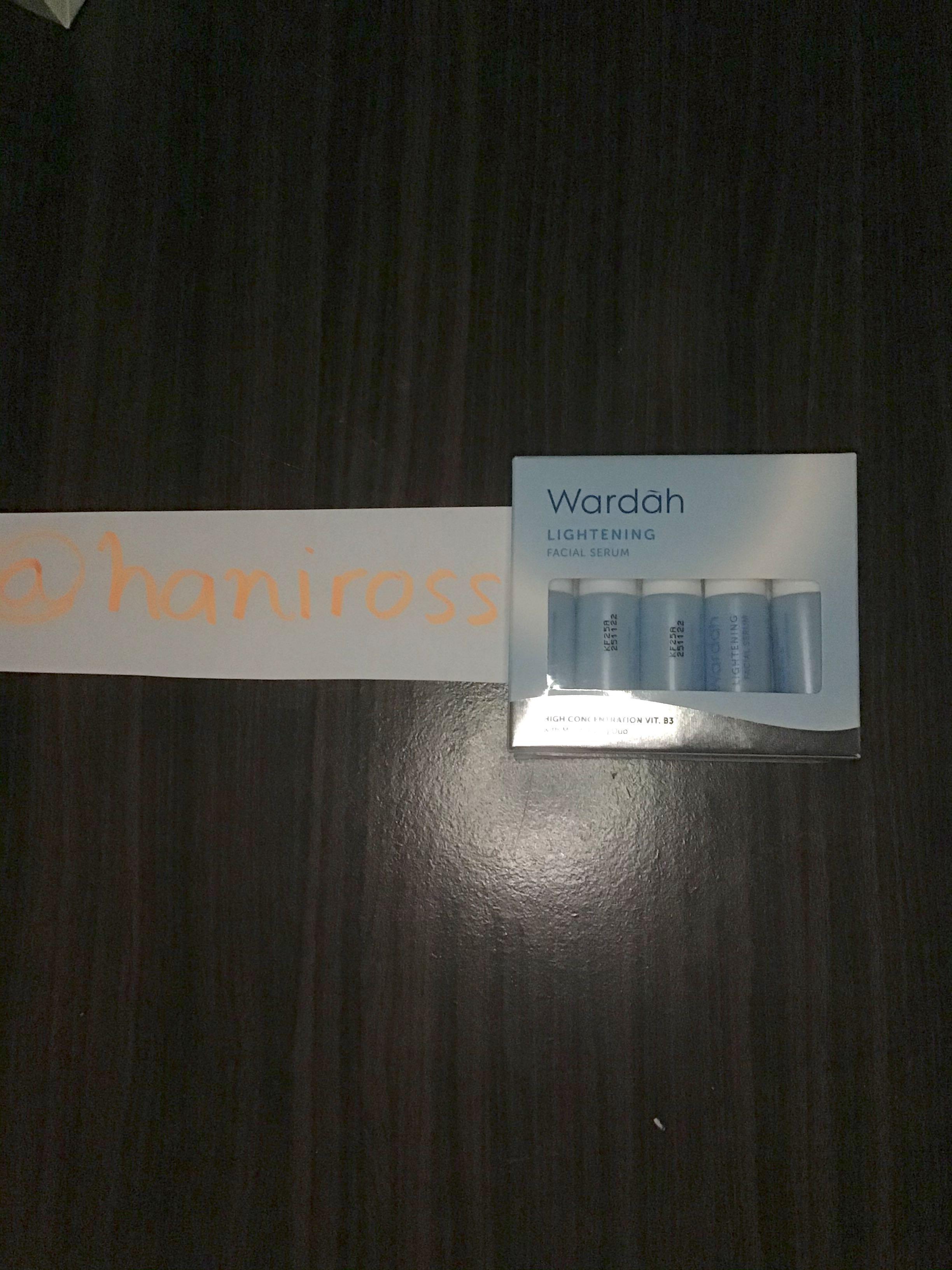 wardah facial hydrating serum