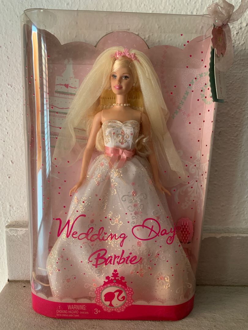 Wedding Day Bride Barbie Doll Hobbies Toys Collectibles