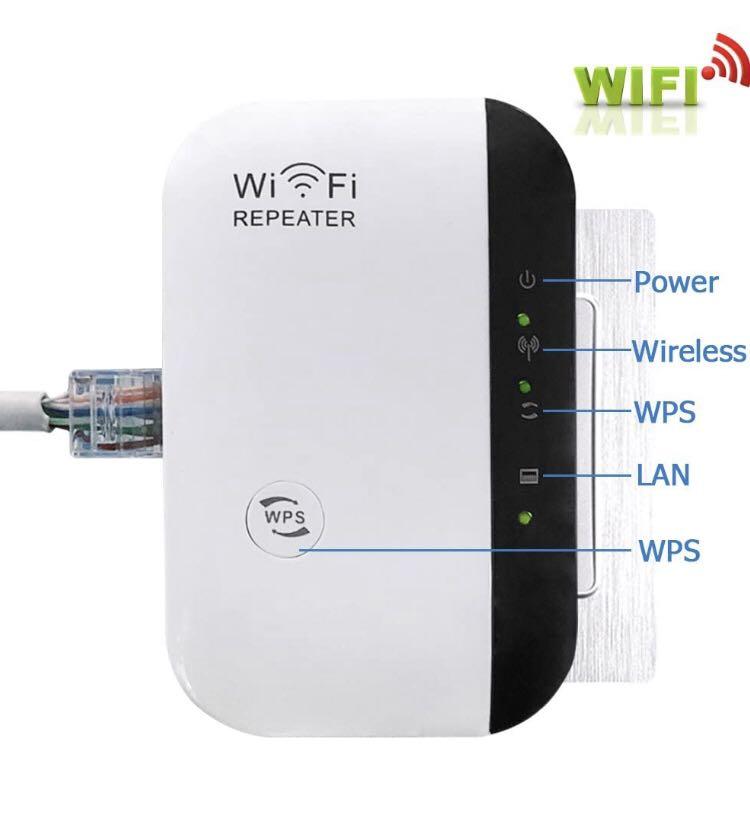 WirelessN Wifi Repeater 300Mbps 802.11b/g/n Smart WIFI