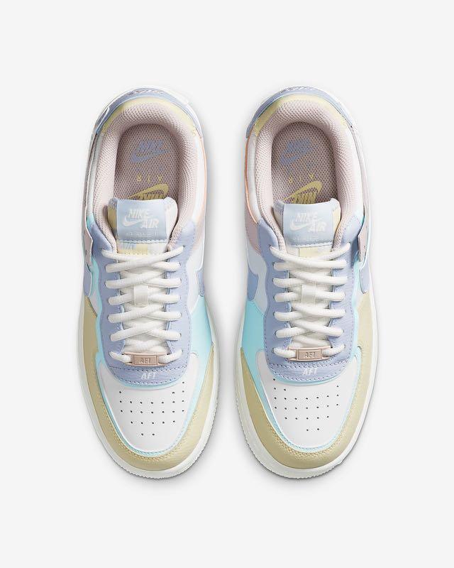 Nike air force 1 shadow white glacier blue clearance