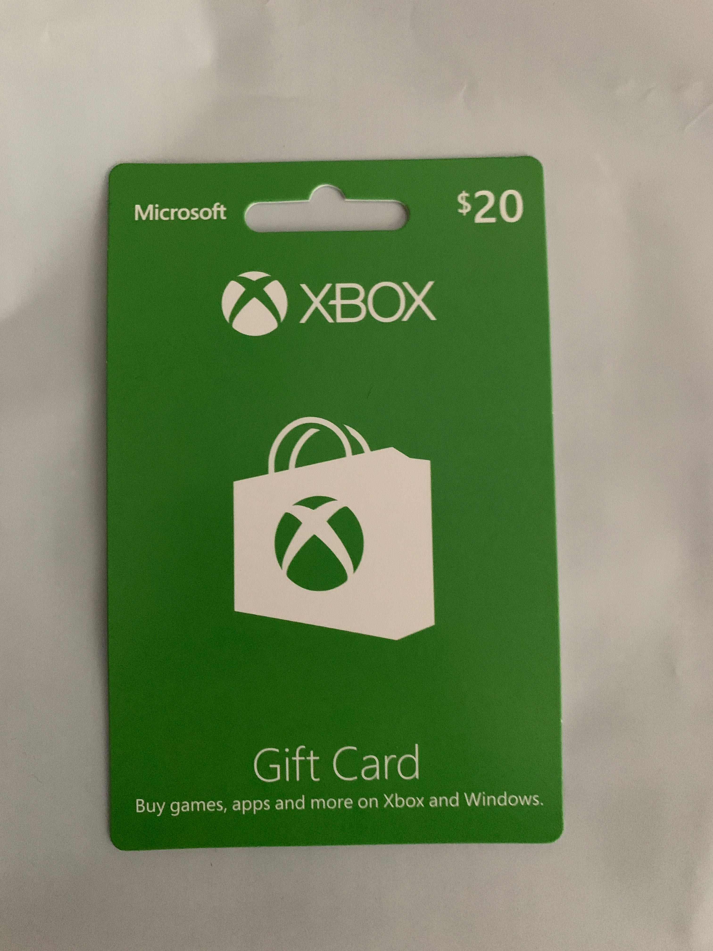 Xbox Gift Card, Video Gaming, Gaming Accessories, Game Gift Cards ...