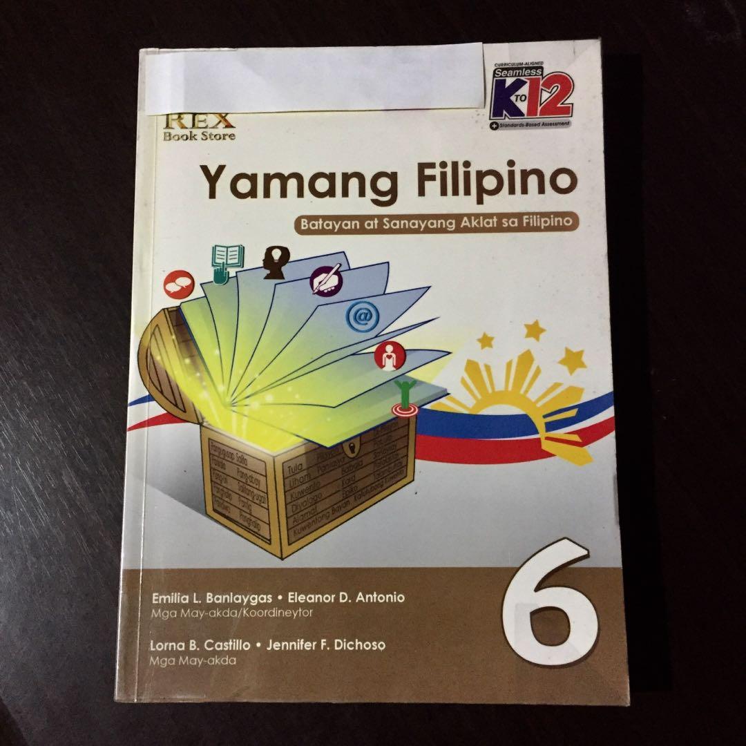 Yamang Filipino Batayan At Sanayang Aklat Sa Filipino 5267