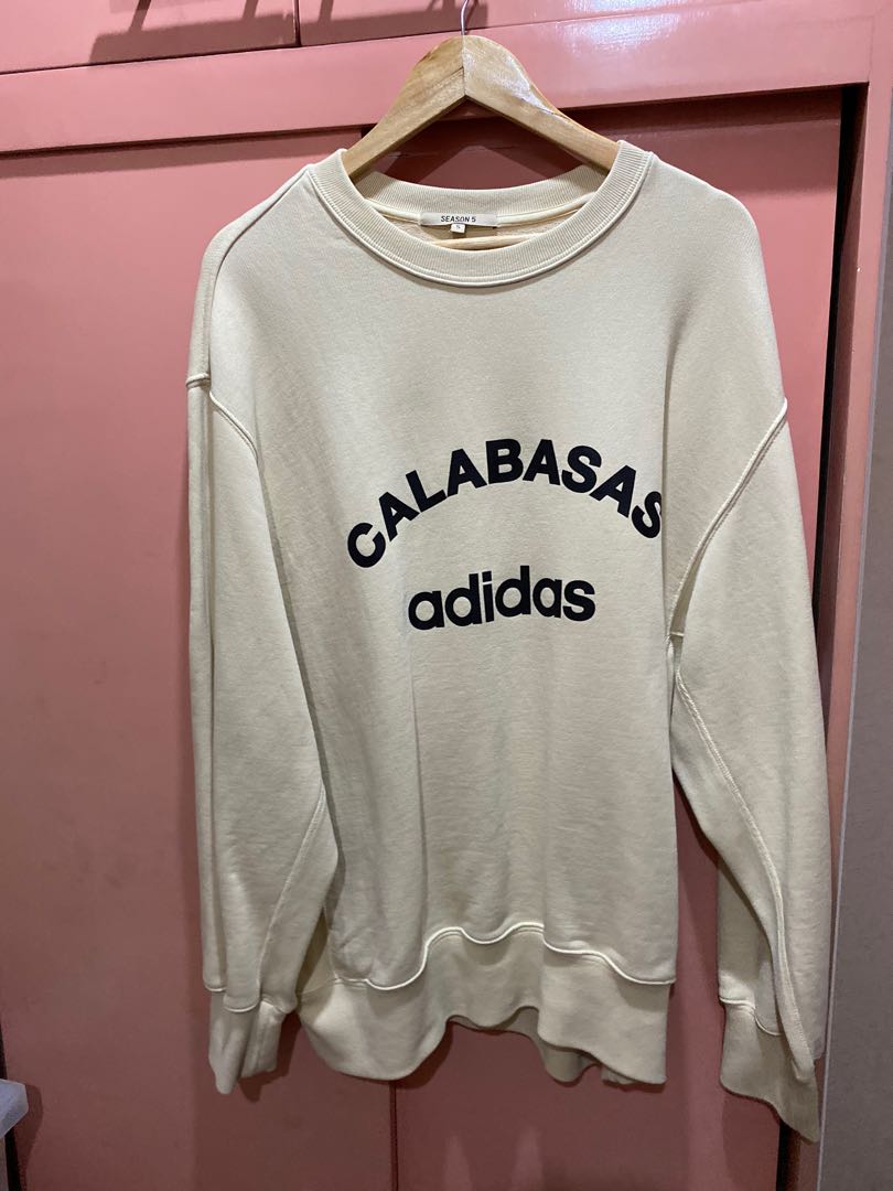 Internationale Compatibel met nauwelijks Yeezy Season 5 Calabasas adidas sweatshirt, Men's Fashion, Tops & Sets,  Hoodies on Carousell