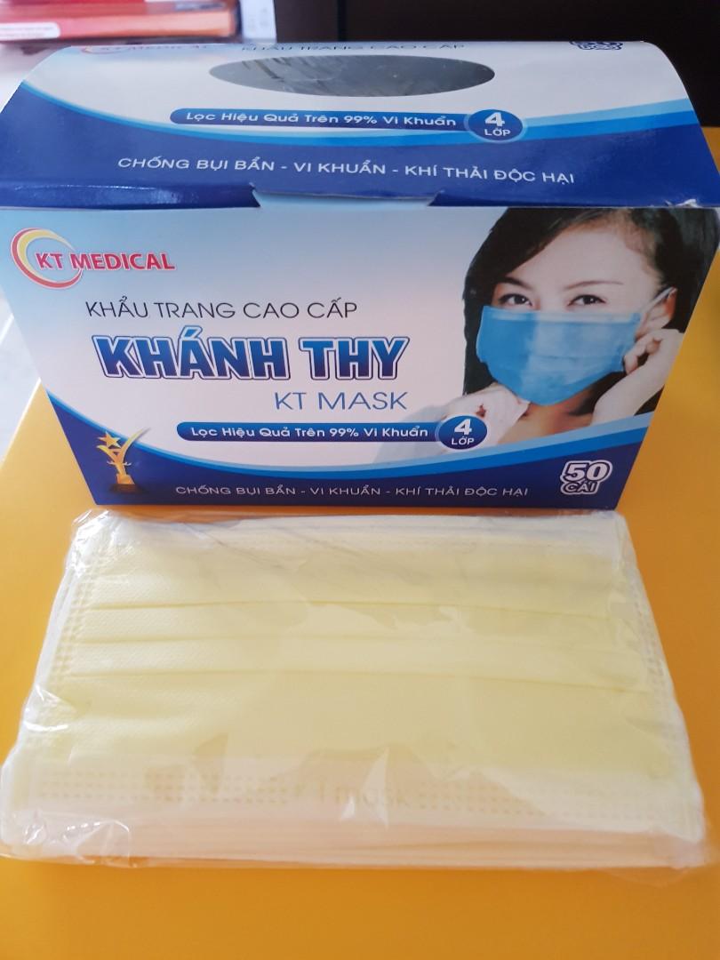 Yellow Surgical Masks, Everything Else on Carousell