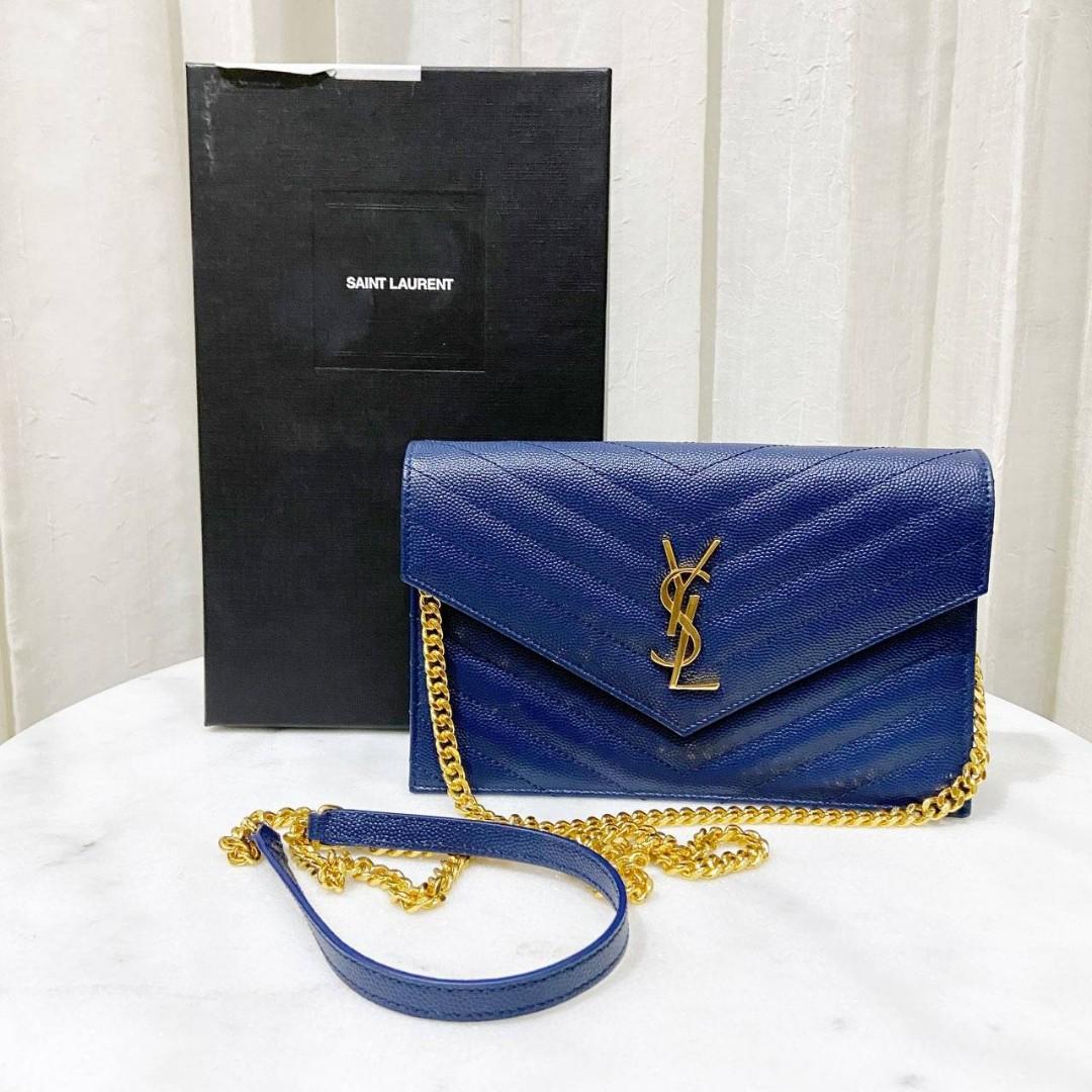 YSL WOC 19cm Deep Marine GHW Size 19cm x x IDR