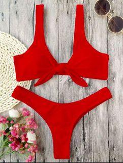 Zaful Red Bikini