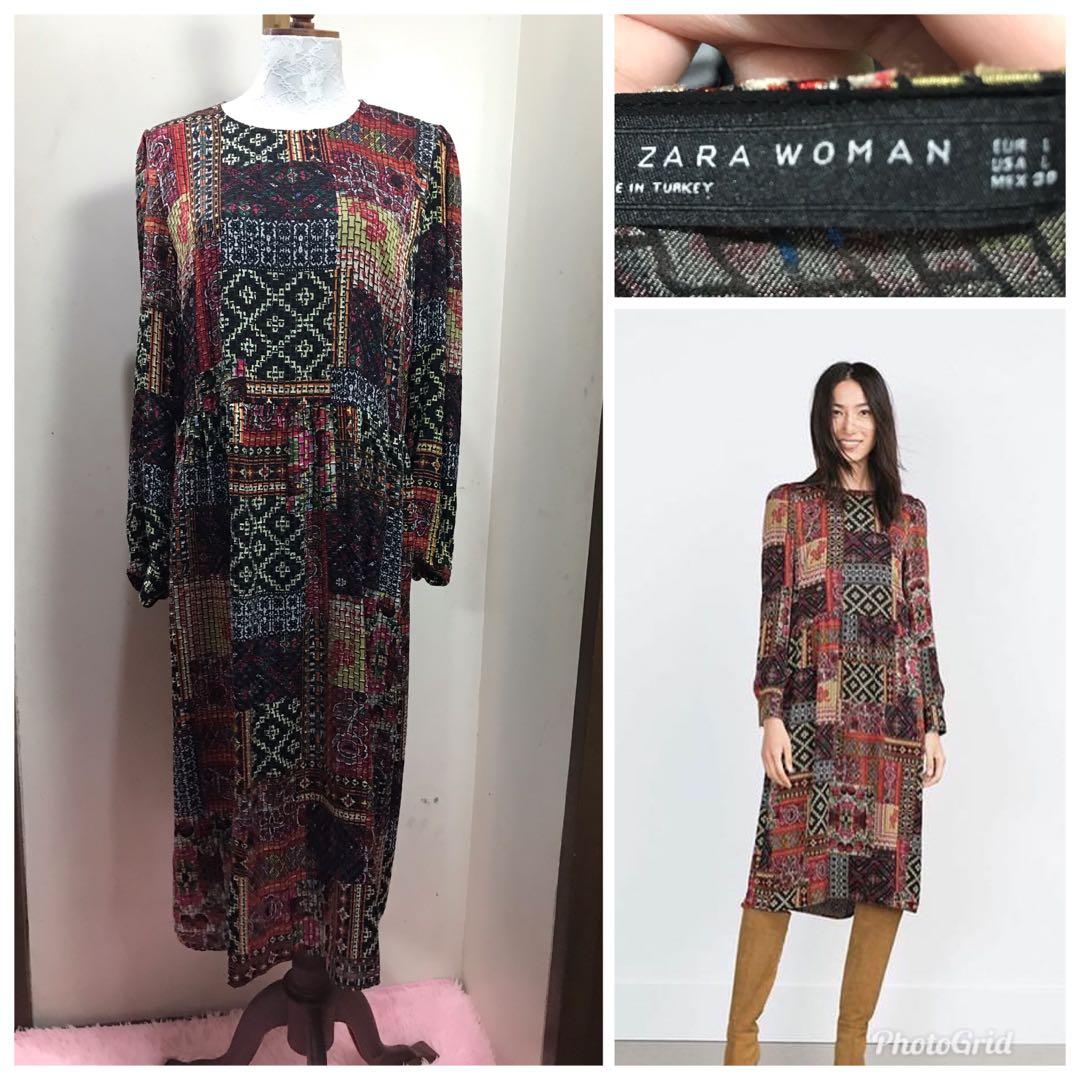 zara ethnic dresses