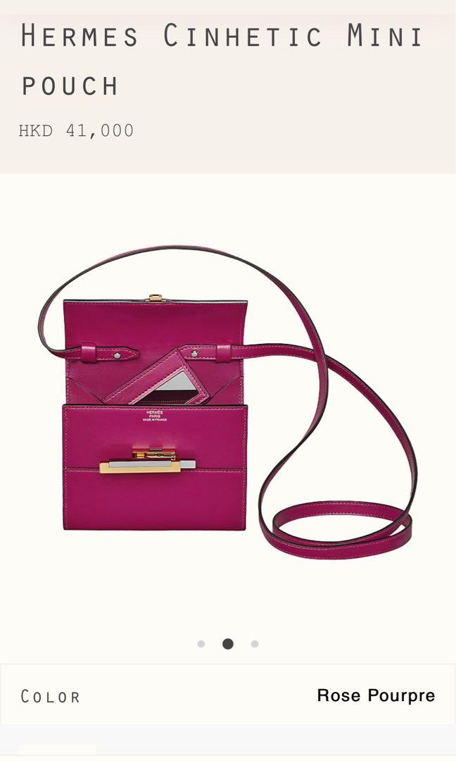 Hermes cinhetic mini hotsell pouch