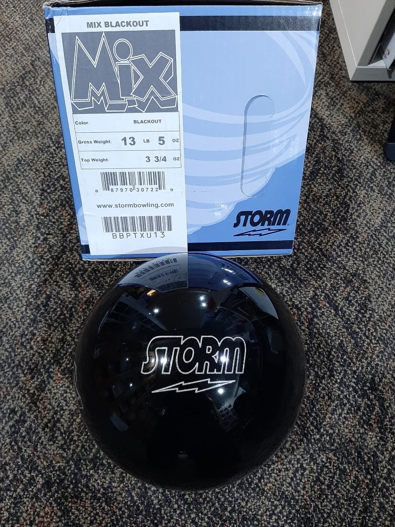 13lbs Storm Mix Blackout Black Solid