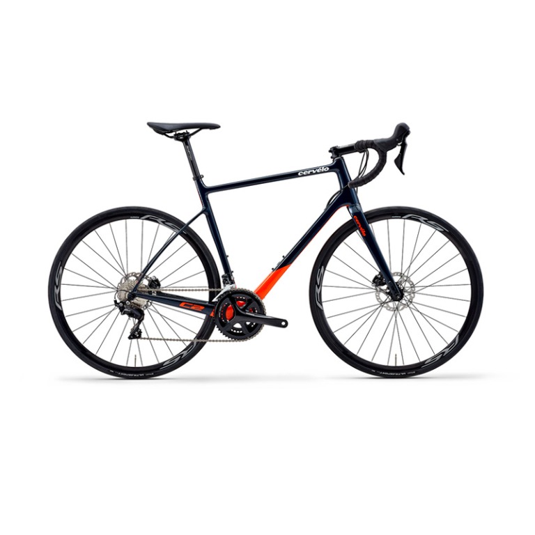 CERVELO C2 DISC R7020 RACING BIKE 51CM Navy Tangerine Sports Equipment Bicycles Parts Bicycles on Carousell