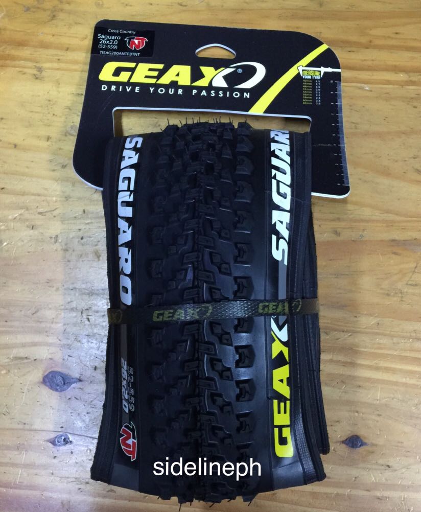 SOLD OUT-26x2.0 Geax Saguaro Tire Thailand, Sports Equipment, Bicycles \u0026  Parts, Bicycles on Carousell