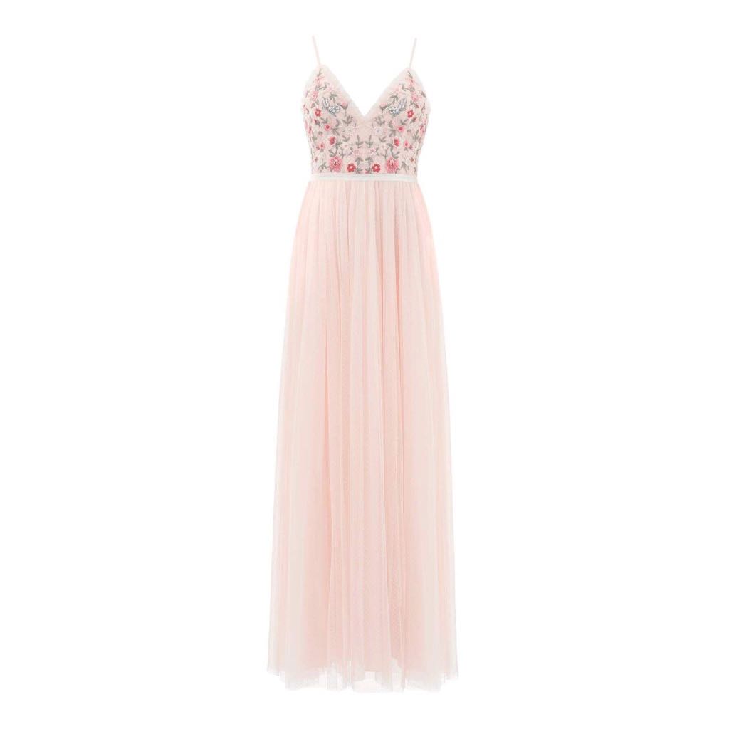 Needle and thread cami strap maxi dress hot sale