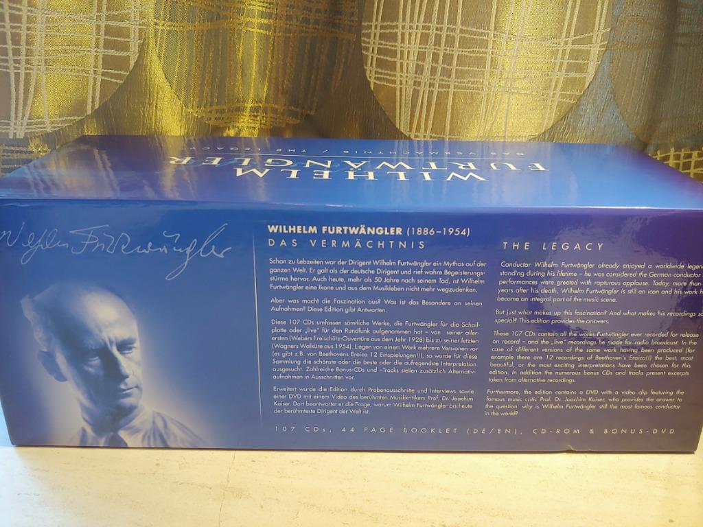 99.99% New Wilhelm Furtwängler: Das Vermächtnis / The Legacy Box