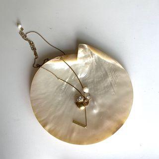 珍珠母貝殼首飾盤 配件盤 香皂盤  16-17cm