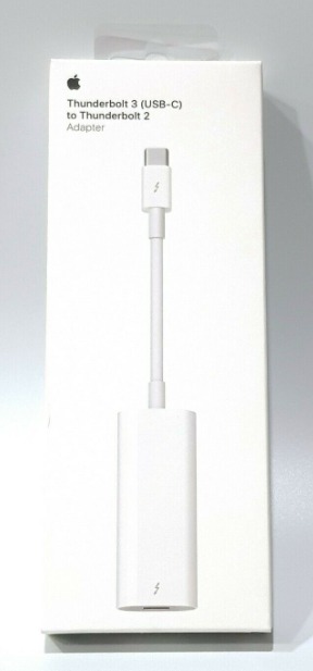 Bnib Apple Thunderbolt 3 Usb C To Thunderbolt 2 Adapter Electronics Computer Parts Accessories On Carousell