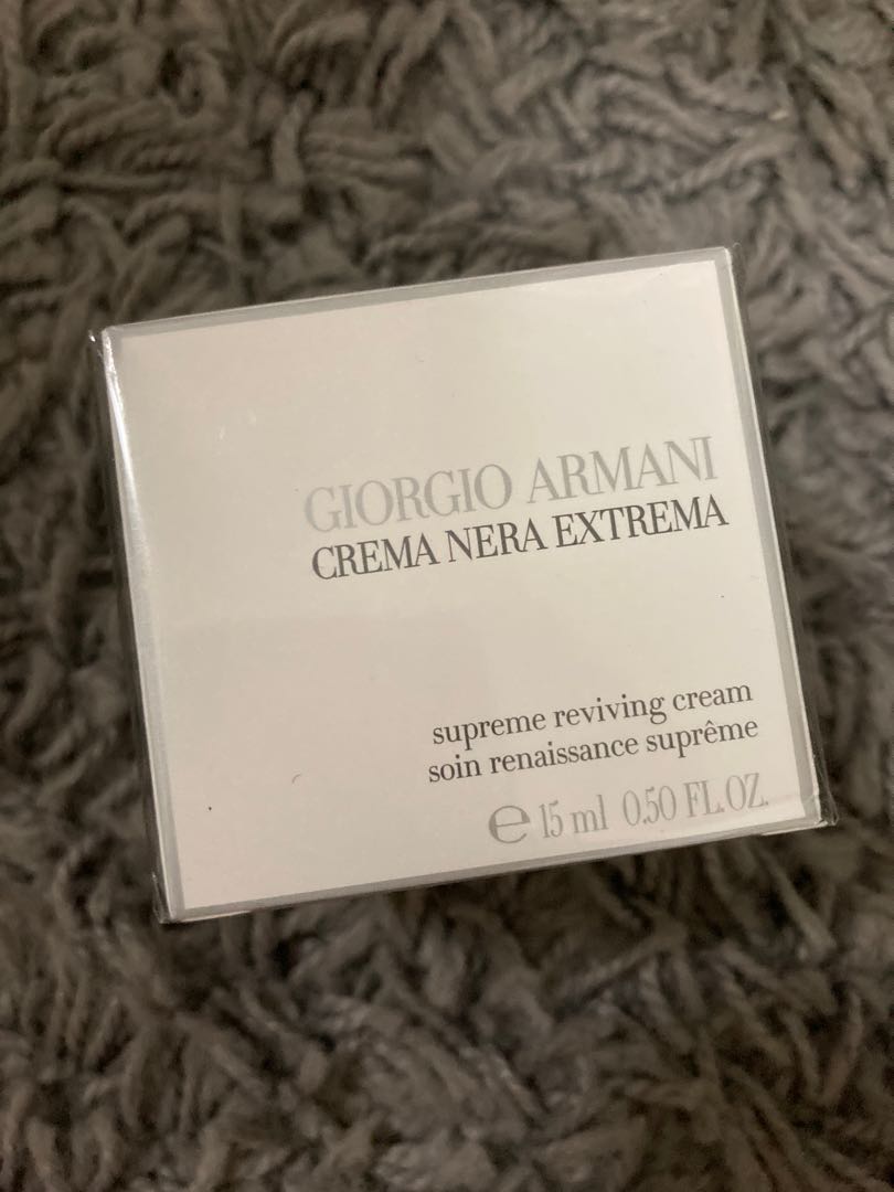 giorgio armani crema nera extrema supreme reviving cream