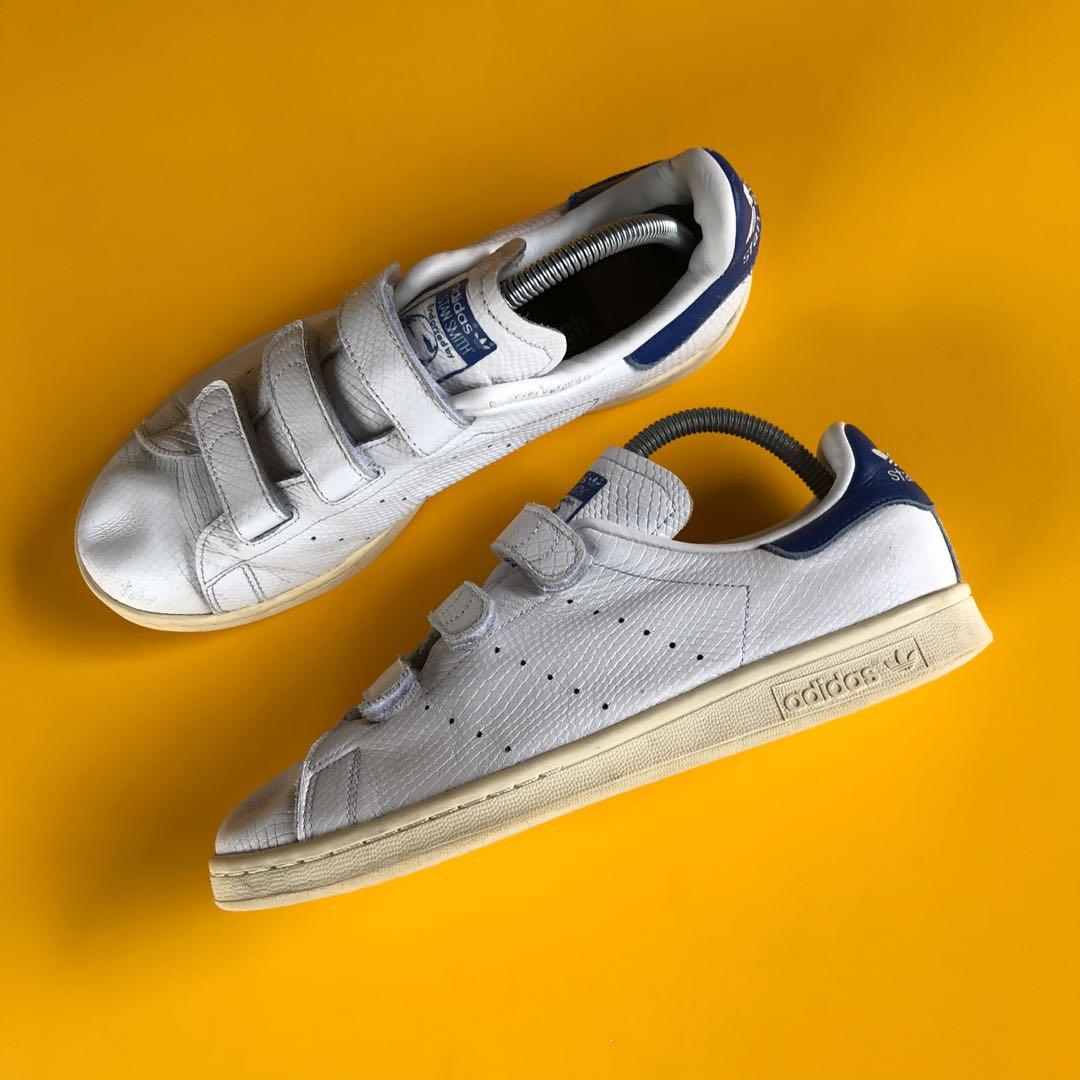 Stan smith sale velcro orange