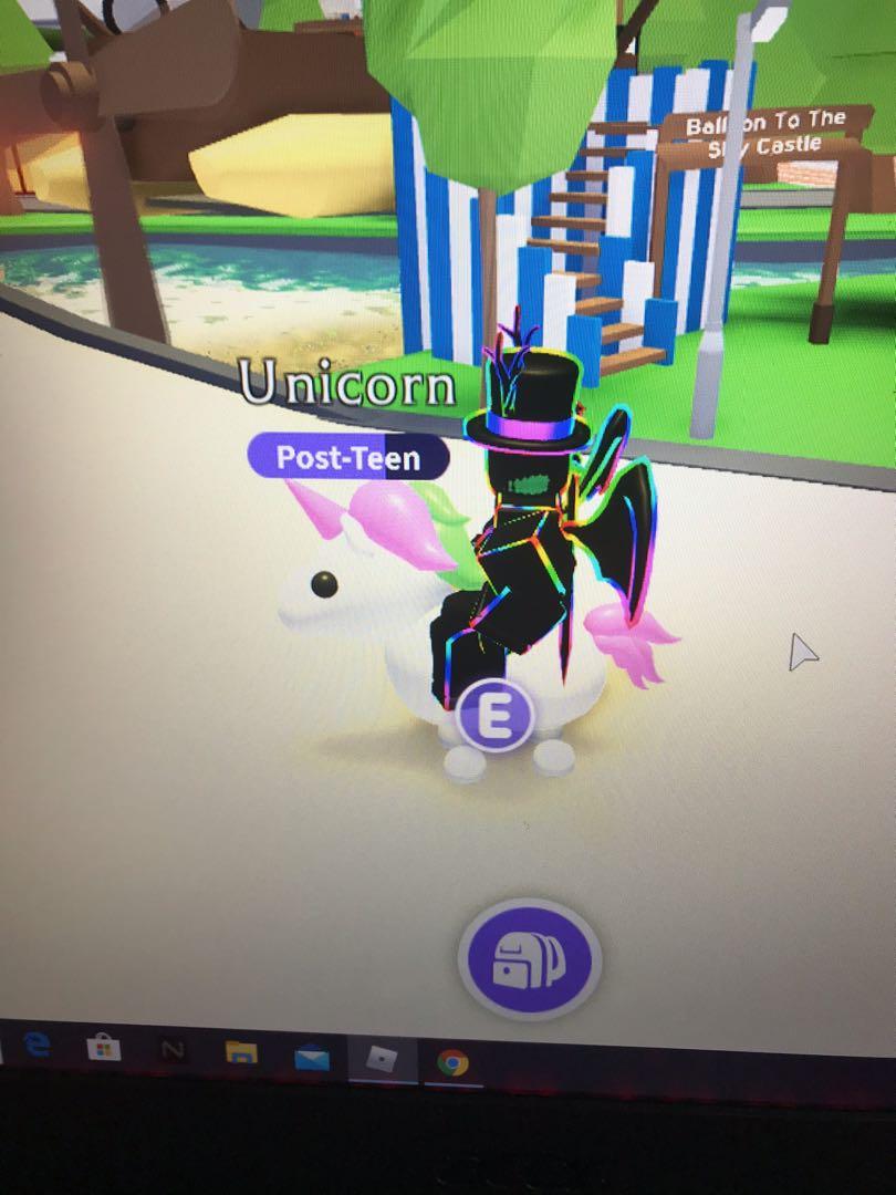 Adopt me Unicorn !, Video Gaming, Gaming Accessories, Game Gift Cards