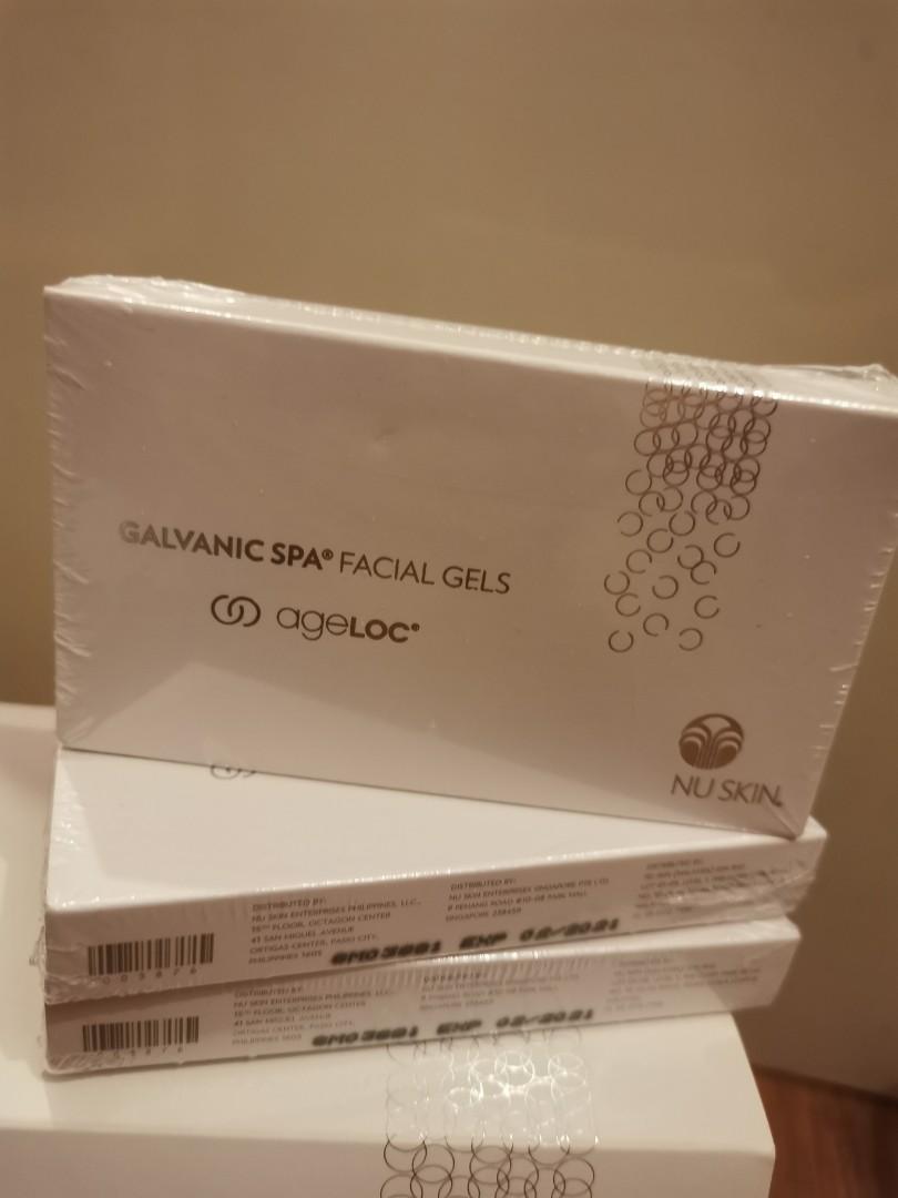 FREE 12 pairs of Galvanic Spa Facial Gels + ageLOC Edition Galvanic Spa ...