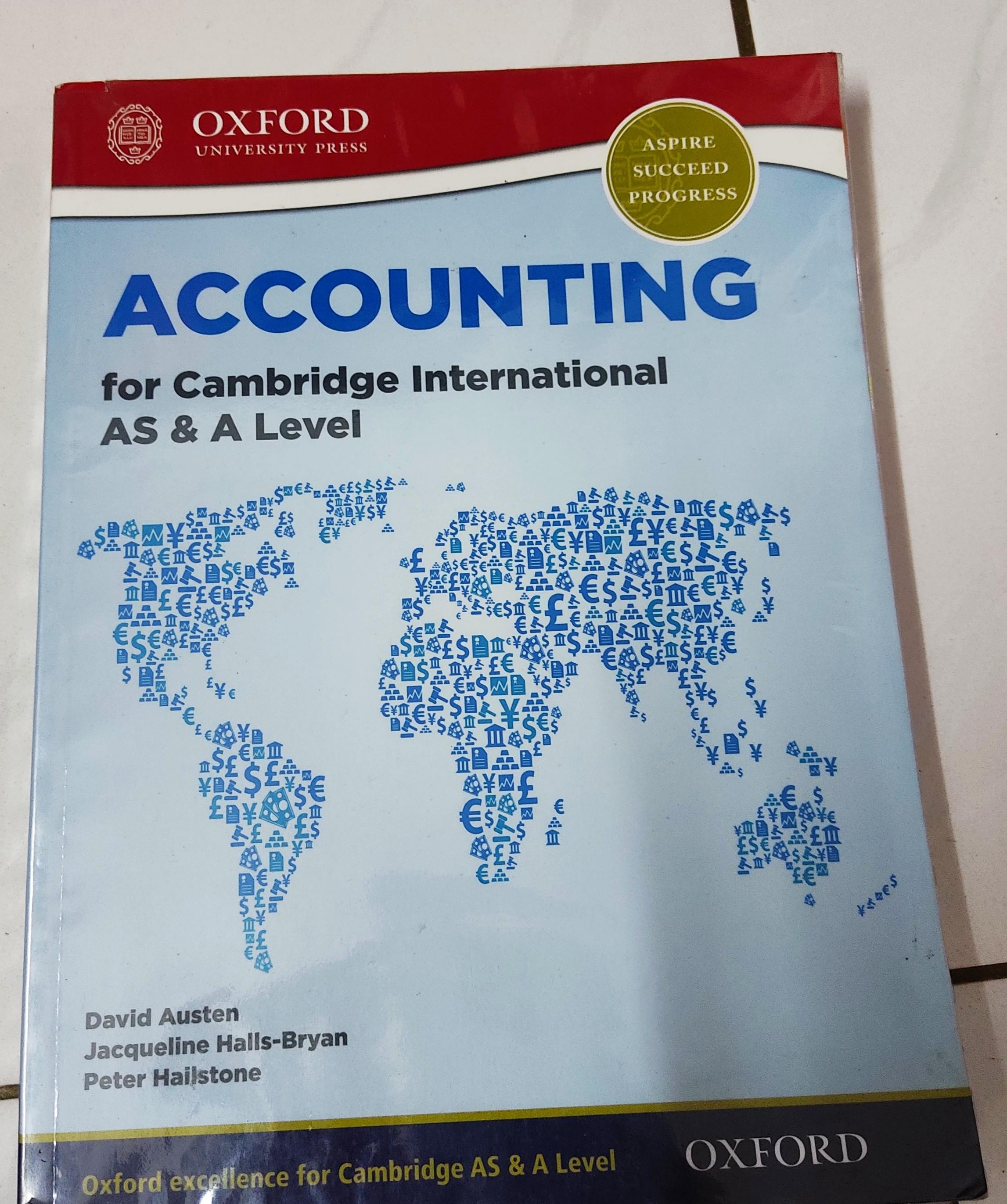 ALevels Accounting ORIGINAL textbook, Hobbies & Toys, Books