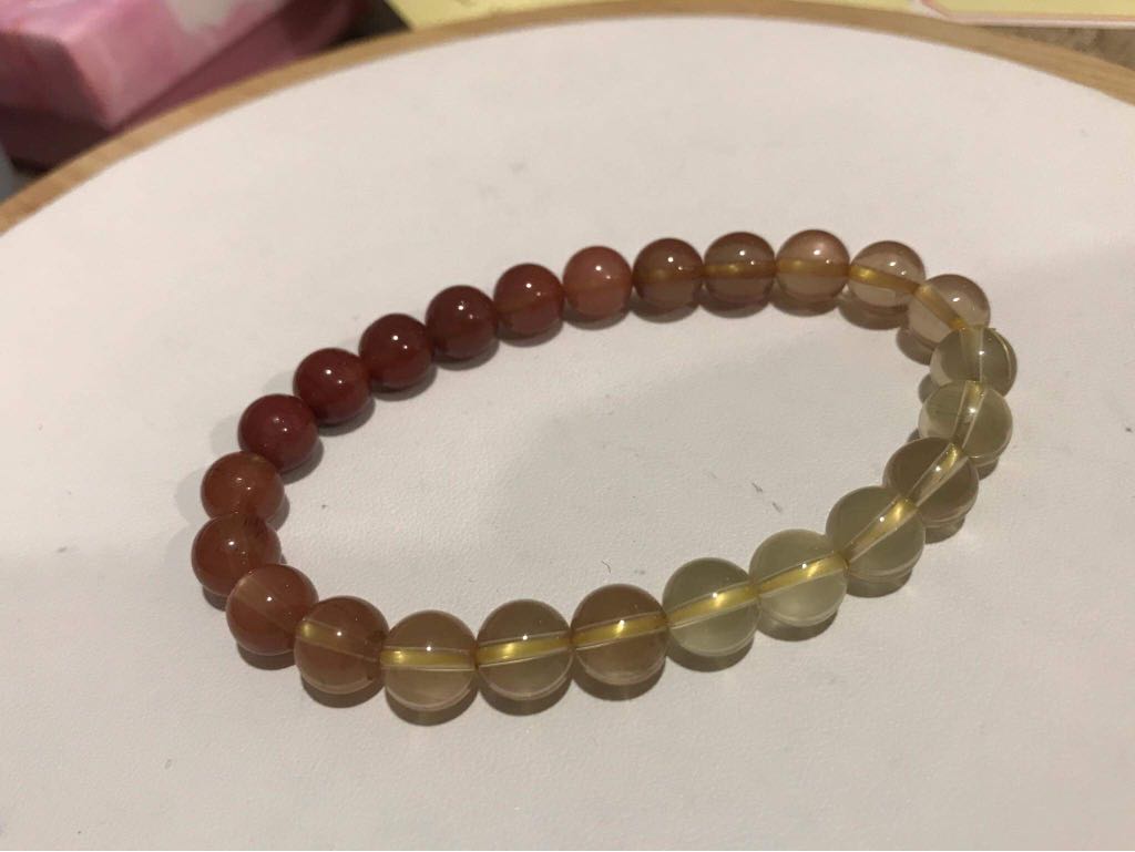 Andesine Labradorite Bracelet 8mm Rare Women S Fashion Jewellery Bracelets On Carousell