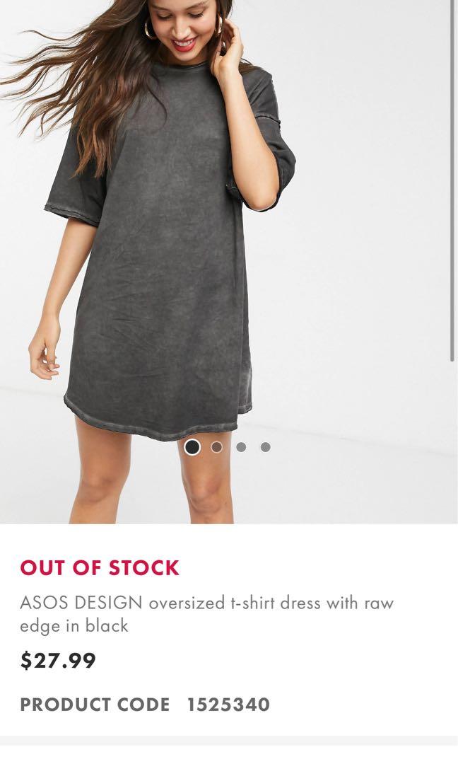 asos tee shirt dress