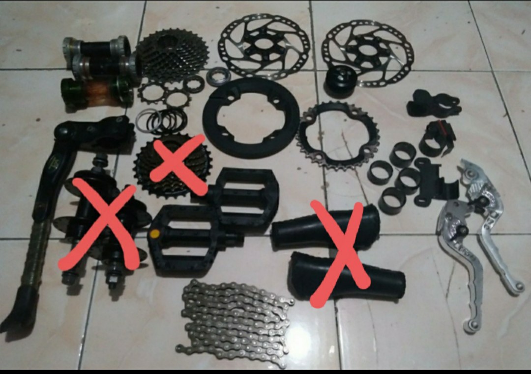 mountain bike parts