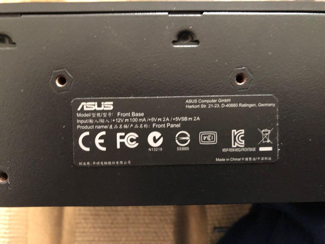 Front Base Asus ROG Front Base Panel, Toys & Games, Video Gaming, Video Games on ...