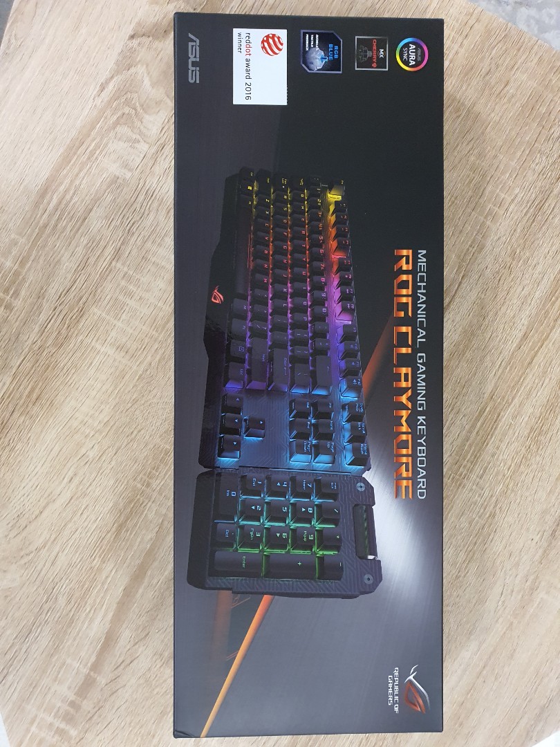 ASUS Rog gaming keyboard, Computers & Tech, Parts & Accessories ...