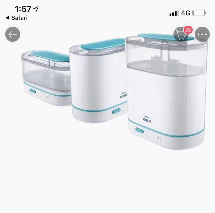 avent sterilizer 4 in 1 price