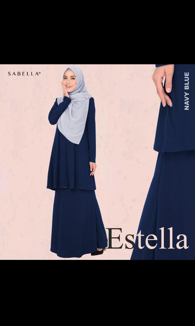 Np Rm69 Sabella Baju Kurung Estella 2 0 Saiz M Muslimah Fashion Two Piece On Carousell