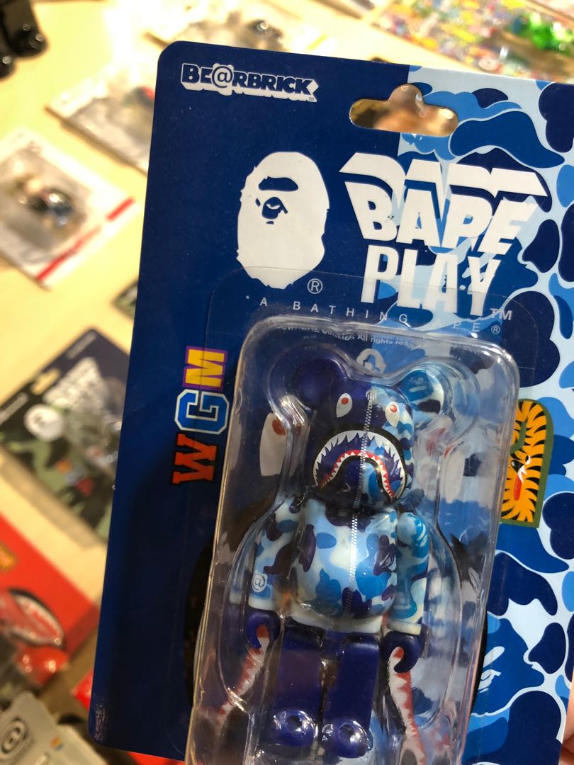 Bape PLAY Bearbrick 100 set camo 3 colours