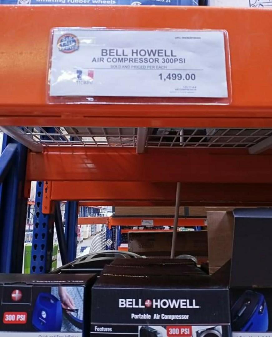 Bell howell portable air 2025 compressor 300 psi
