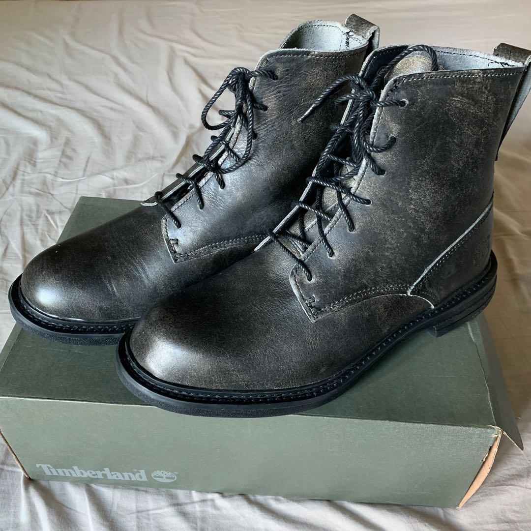 leather timberland boots mens