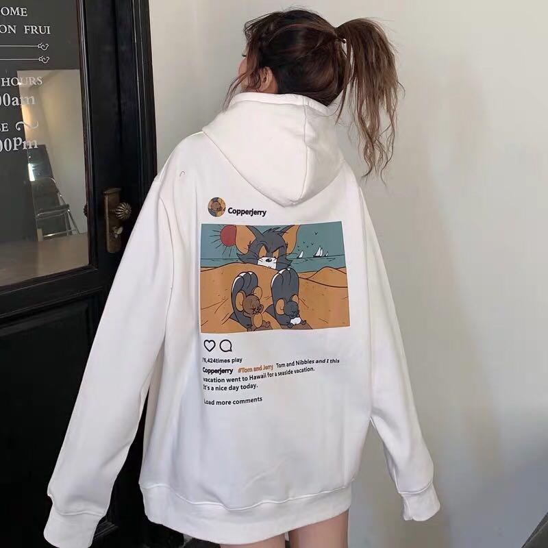 hoodie oversize korea