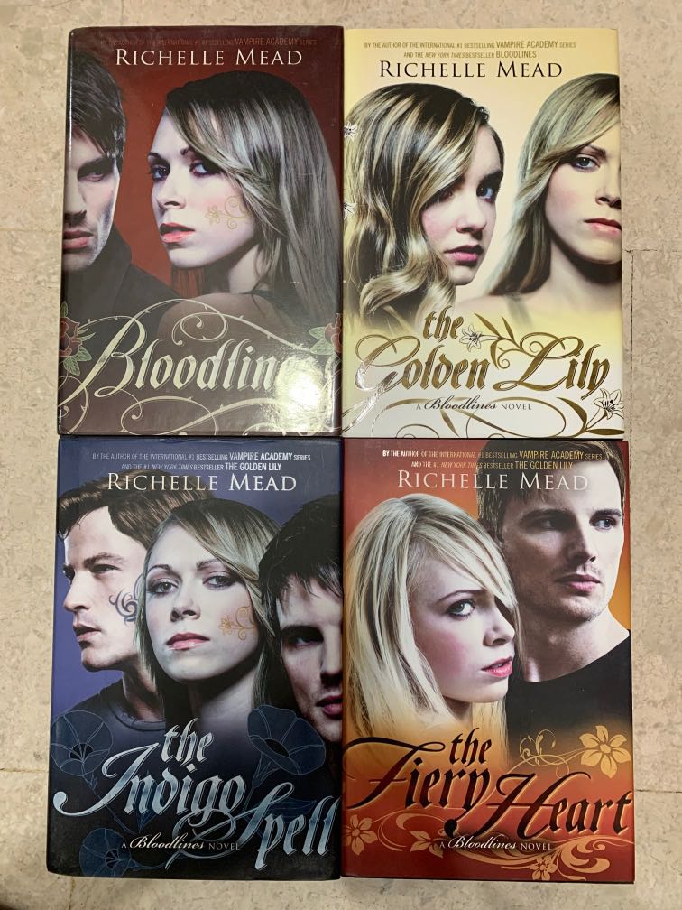 Bloodlines Series By Richelle Mead Books Stationery Fiction On Carousell