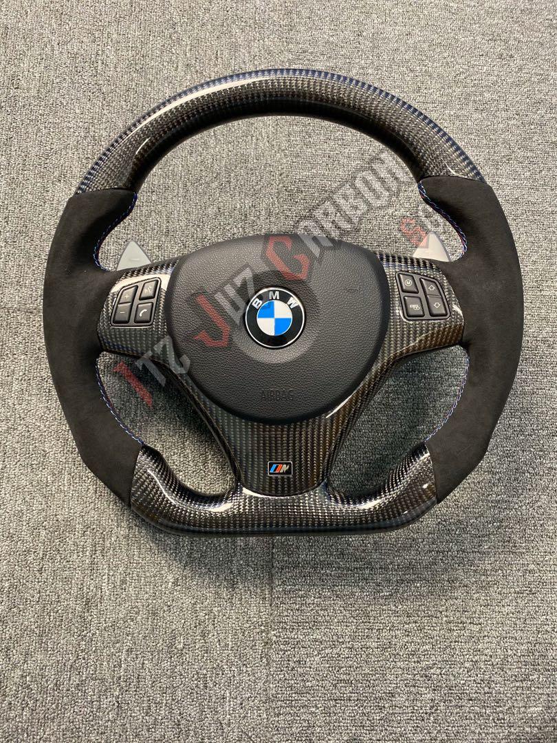 E92 carbon deals fiber steering wheel