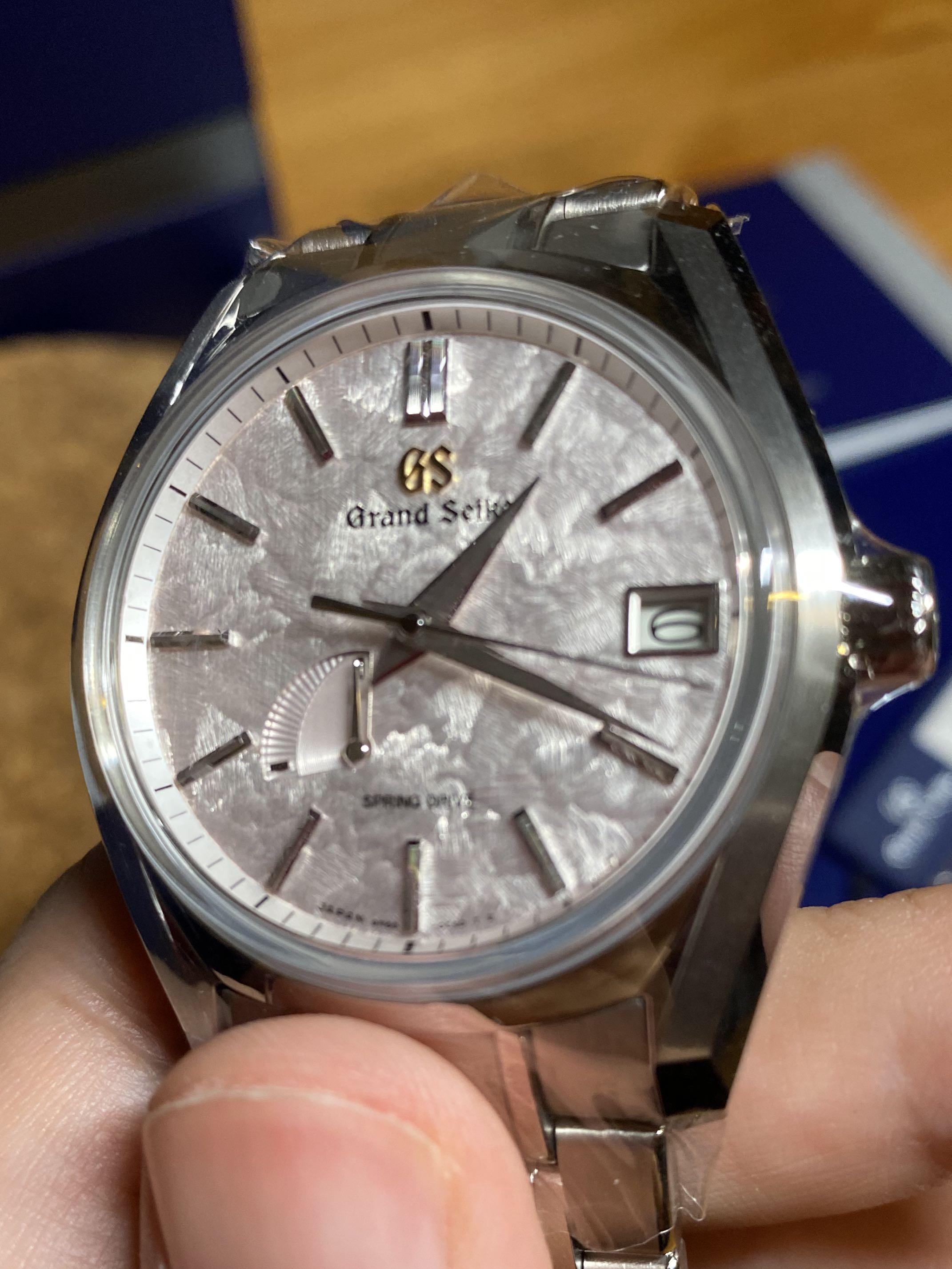 BNIB Sakura Grand Seiko Four Seasons SBGA413 Spring Drive, Luxury
