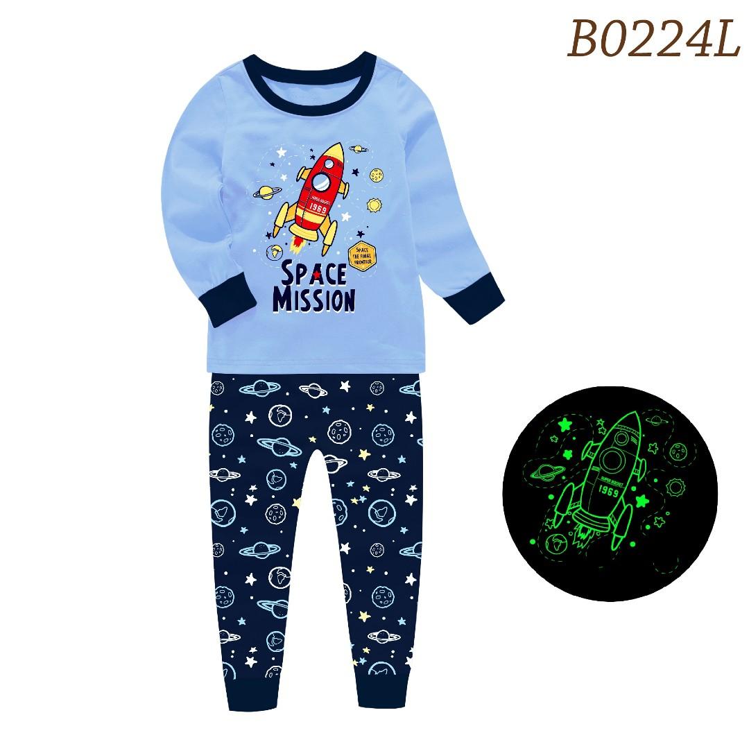 boys cotton pajamas