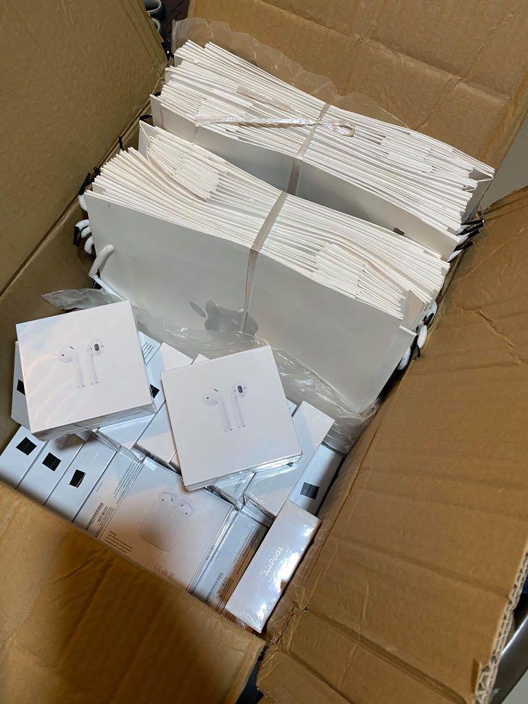 Brandnew airpods gen 2 (Category: Earphones) located in Pasig City. Submitted by dnmrcd (Listing ID 1018706772, Image 1). Description: BRANDNEW AIRPODS GEN 2 Open for bulk buyers Please visit my shop for legitimacy and proof of transaction https://m.facebook.com/thedmgadgetshop/ Cod inside metro manila (careof buyer).