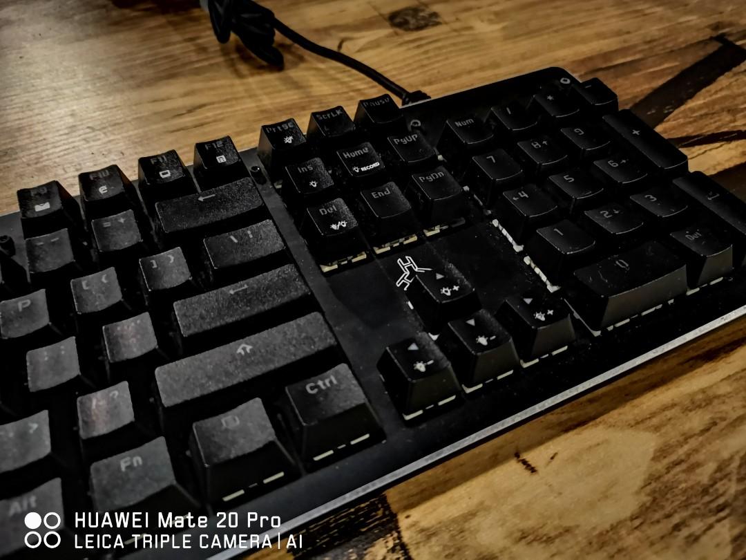 Bundle Rakk Mechanical Gaming Keyboard Mouse And Headset Electronics Computer Parts Accessories On Carousell