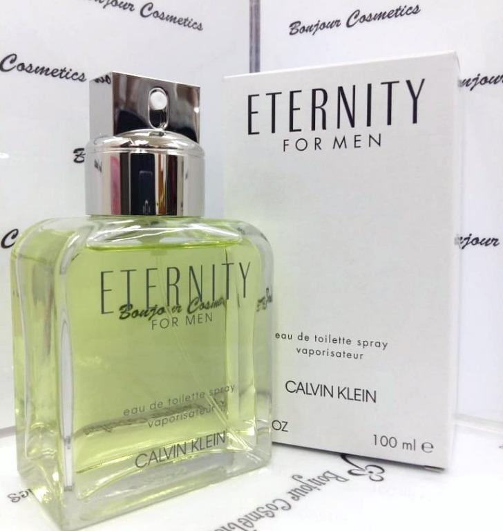 CALVIN KLEIN Eternity for MEN EDT 100ml (TESTER Packaging) code 21, Beauty  & Personal Care, Fragrance & Deodorants on Carousell