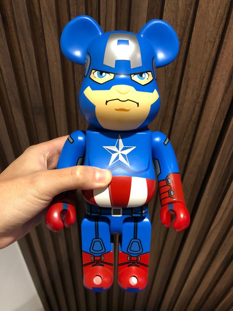 今ならほぼ即納！ Captain America 400% Bearbrick, Hobbies & Toys, Toys & Games その他